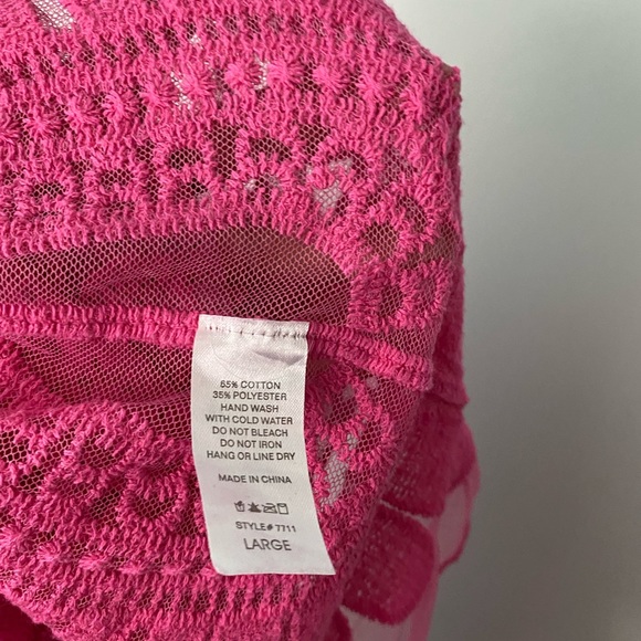 Style Apparel floral embroidered boho cardigan - Picture 6 of 6